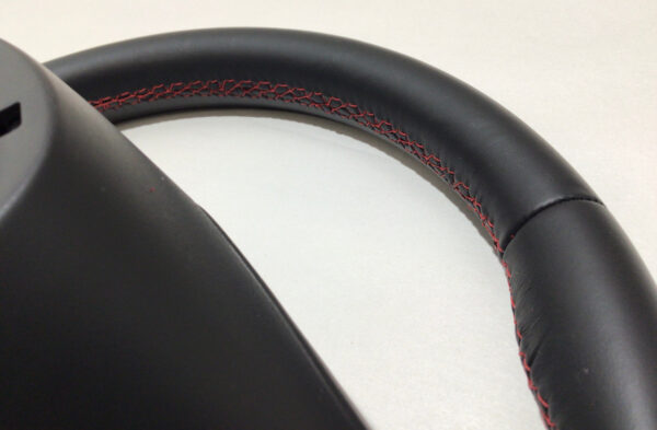 2017-2019 FK8 Honda Civic Type R Black / Red Leather Steering Wheel w/ Controls / TR102 - Image 5