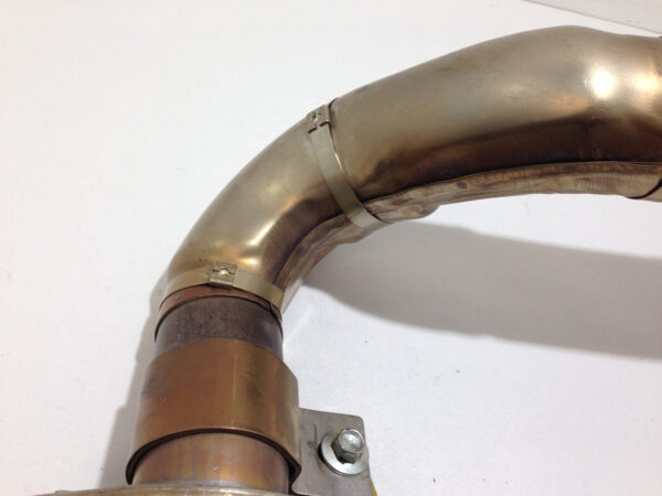 2017-2019 Fiat 124 Spider Exhaust Front Pipe Crossover Tube / OEM / FD002 - Image 5