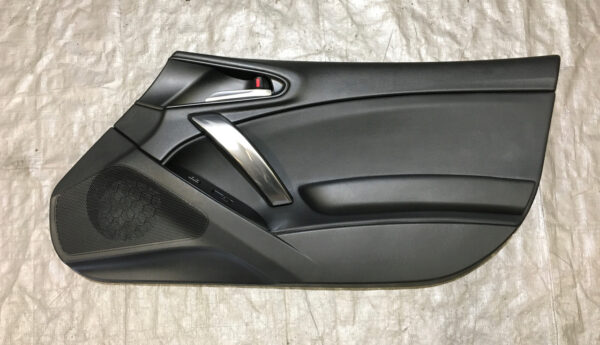 2017-2019 Fiat 124 Spider Passenger Side Interior Door Panel / OEM / Black / FD005
