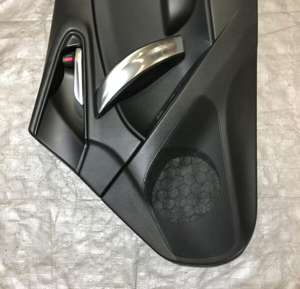 2017-2019 Fiat 124 Spider Passenger Side Interior Door Panel / OEM / Black / FD005 - Image 2