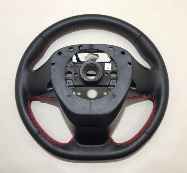 2017-2019 Honda Civic Type R FK8 Black / Red Leather Steering Wheel w/ Trim / TR101 - Image 4