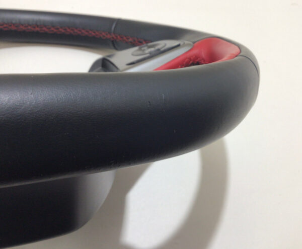 2017-2019 Honda Civic Type R FK8 Black / Red Leather Steering Wheel w/ Trim / TR101 - Image 5