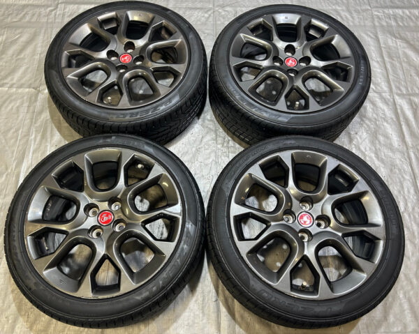 2017-2020 Fiat 124 Spider Abarth 17x7" Wheels Rims w/ Pirelli Tires / Set of 4 / FD017