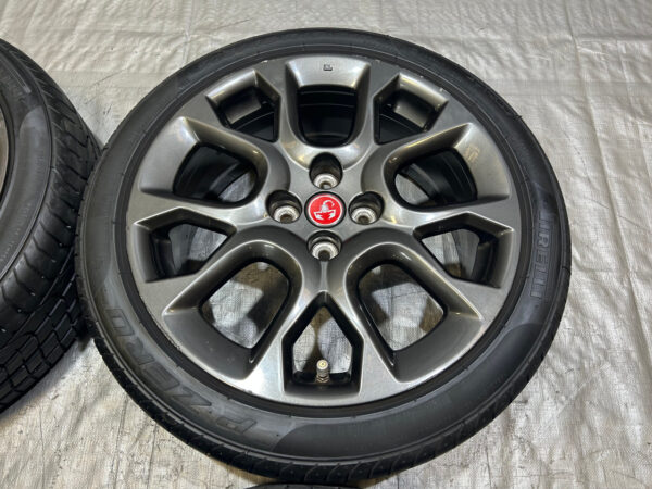 2017-2020 Fiat 124 Spider Abarth 17x7" Wheels Rims w/ Pirelli Tires / Set of 4 / FD017 - Image 2