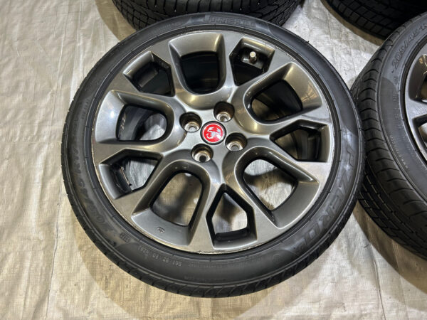 2017-2020 Fiat 124 Spider Abarth 17x7" Wheels Rims w/ Pirelli Tires / Set of 4 / FD017 - Image 3