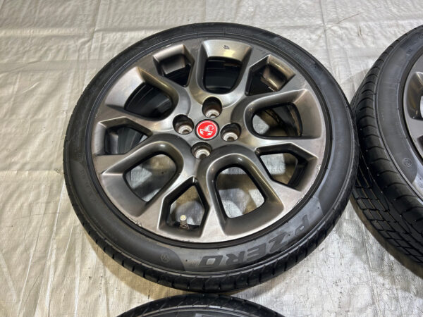 2017-2020 Fiat 124 Spider Abarth 17x7" Wheels Rims w/ Pirelli Tires / Set of 4 / FD017 - Image 4