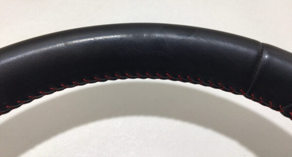 2017-2020 Fiat 124 Spider Abarth Black Leather Steering Wheel / Manual / FD014 - Image 3