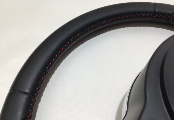 2017-2020 Fiat 124 Spider Abarth Black Leather Steering Wheel / Manual / FD014 - Image 4
