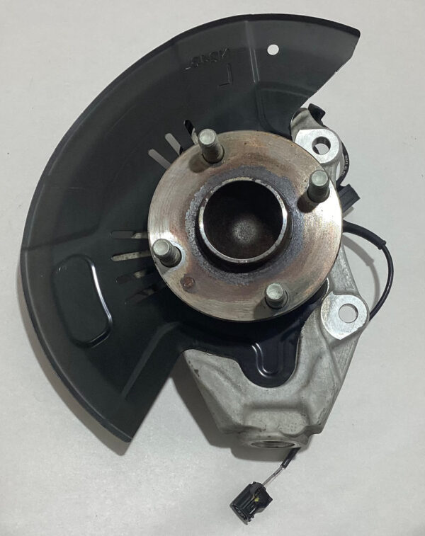 2017-2020 Fiat 124 Spider Driver Front Knee Hub w/ Control Arms / 19K FD018 - Image 2