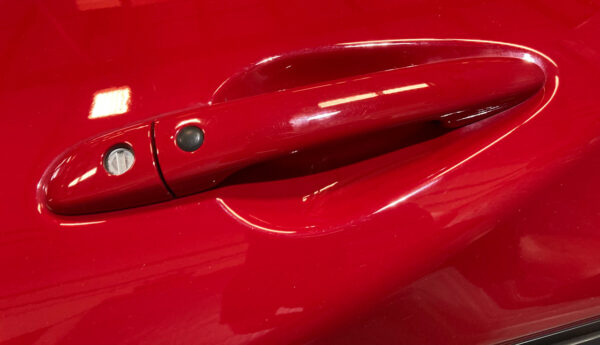 2017-2020 Fiat 124 Spider Driver Side Door Assembly / Hypnotique Red FD020 - Image 4