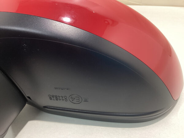 2017-2020 Fiat 124 Spider Driver Side Mirror / Hypnotique Red FD020 - Image 3