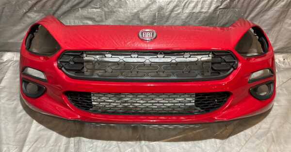 2017-2020 Fiat 124 Spider Lusso Front Bumper Cover w/ Grille / Hypnotique Red FD020
