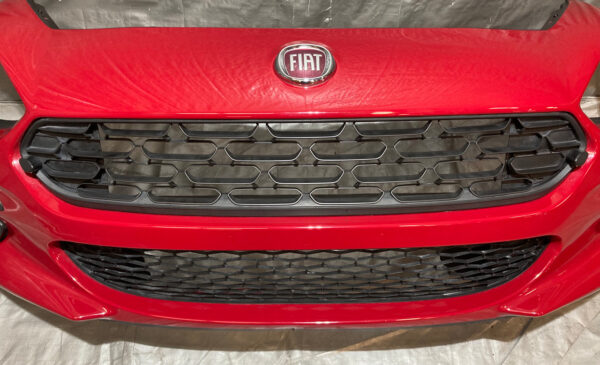 2017-2020 Fiat 124 Spider Lusso Front Bumper Cover w/ Grille / Hypnotique Red FD020 - Image 4