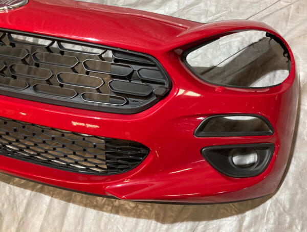 2017-2020 Fiat 124 Spider Lusso Front Bumper Cover w/ Grille / Hypnotique Red FD020 - Image 5