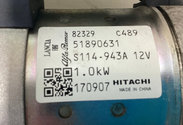 2017-2020 Fiat 124 Spider OEM Starter Motor / 32K FD019 - Image 4