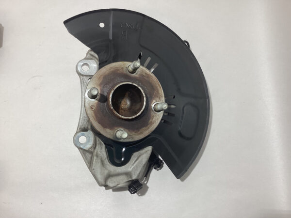 2017-2020 Fiat 124 Spider Passenger Front Knee Hub w/ Control Arms / 19K FD018 - Image 2