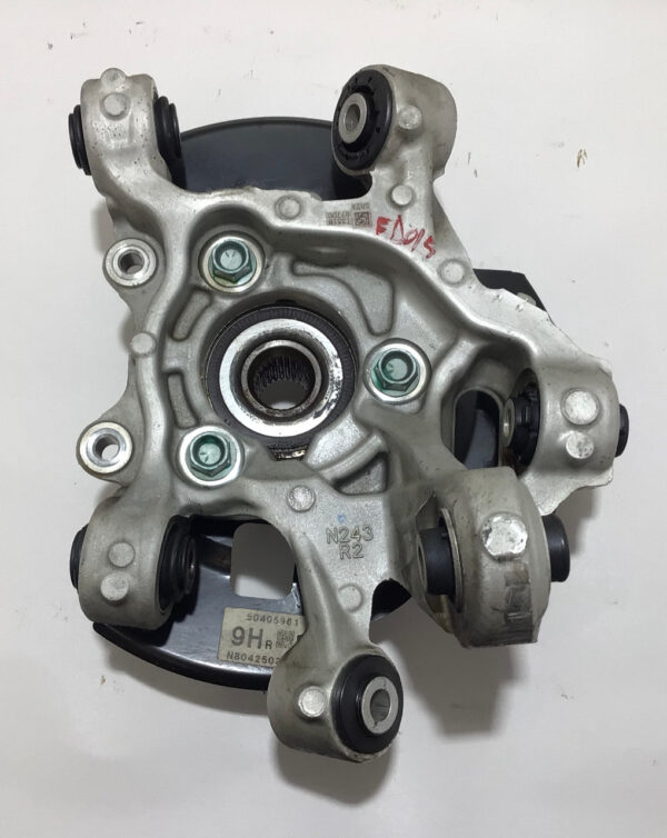 2017-2020 Fiat 124 Spider Passenger Rear Knee Assembly Spindle w/ Control Arms / FD015 - Image 4