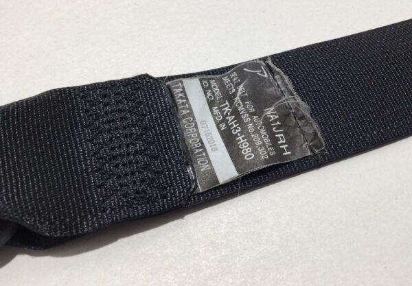 2017-2020 Fiat 124 Spider Passenger Seat Belt Assembly Pretensioner SRS / OEM / FD008 - Image 4