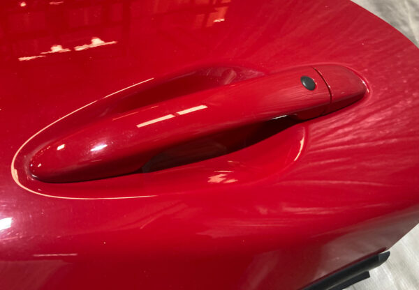 2017-2020 Fiat 124 Spider Passenger Side Door Assembly / Hypnotique Red FD020 - Image 4
