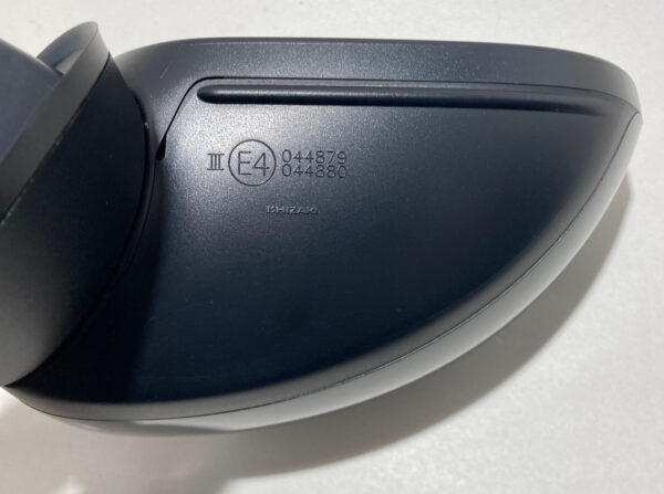 2017-2020 Fiat 124 Spider Passenger Side Mirror / Grigio Argento FD021 - Image 3