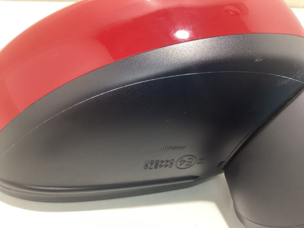 2017-2020 Fiat 124 Spider Passenger Side Mirror / Hypnotique Red FD020 - Image 4