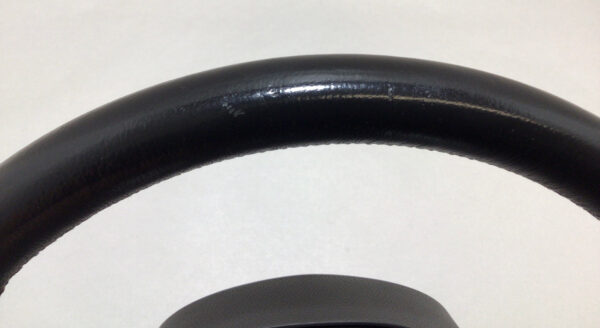 2017-2020 Infiniti Q60 Black Leather Steering Wheel w/ Trim / IQ601 - Image 3