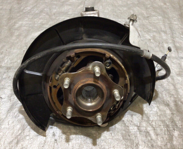 2017-2020 Infiniti Q60 Driver Side Rear Knee Hub w/ Control Arms / 63k / IQ601 - Image 4