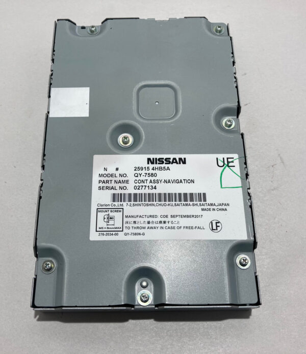 2017-2020 Infiniti Q60 Navigation Control Module / 259154HB5A / IQ604
