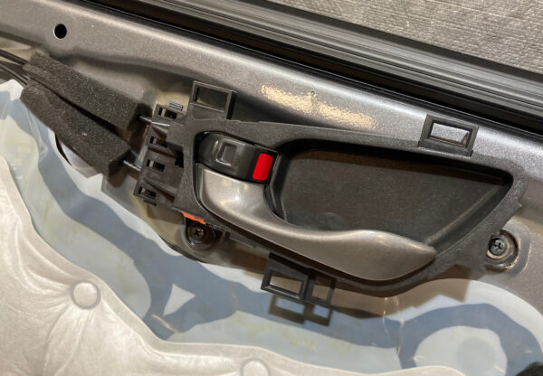 2017-2021 FK8 Honda Civic Type R Driver Front Door Assembly / Polished Metal Metallic / TR104 - Image 3