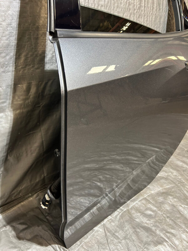 2017-2021 FK8 Honda Civic Type R Driver Rear Door Assembly / Polished Metal Metallic TR103 - Image 4