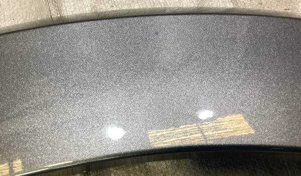 2017-2021 FK8 Honda Civic Type R Driver Rear Fender Flare Arch Trim Panel / Polished Metal Metallic / TR104 - Image 4