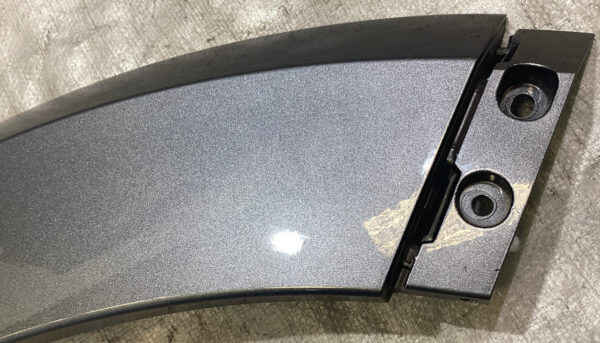 2017-2021 FK8 Honda Civic Type R Driver Rear Fender Flare Arch Trim Panel / Polished Metal Metallic / TR104 - Image 5