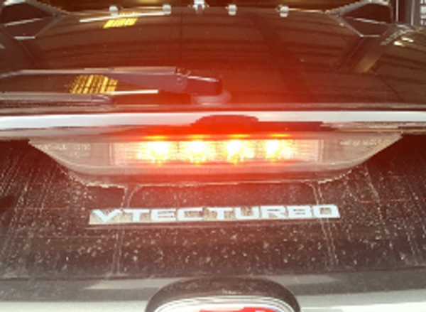2017-2021 FK8 Honda Civic Type R Middle Trunk Spoiler w/ Third Brake Light / TR103 - Image 2