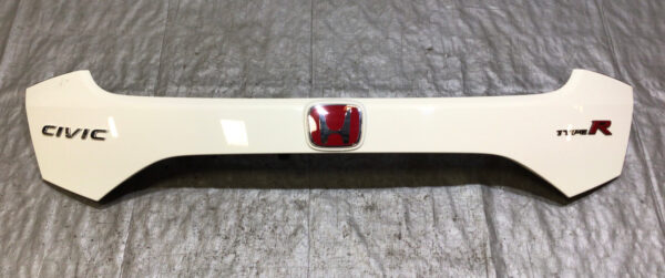 2017-2021 FK8 Honda Civic Type R Trunk Lid Center Garnish Panel w/ Emblems / TR102