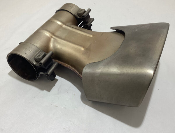 2017-2023 Porsche 718 Boxster Cayman Base 2.0l OEM Exhaust Muffler Tip / Type 1 / BC301 - Image 2