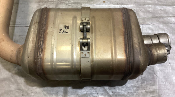 2017-2023 Porsche 718 Boxster Cayman Driver Side Exhaust Muffler / OEM / 58K BC301 - Image 2