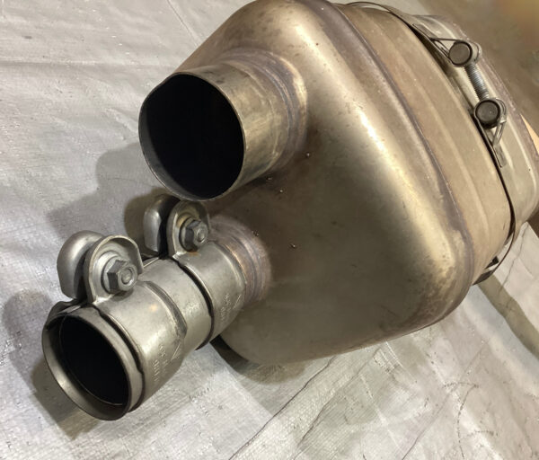 2017-2023 Porsche 718 Boxster Cayman Driver Side Exhaust Muffler / OEM / 58K BC301 - Image 4