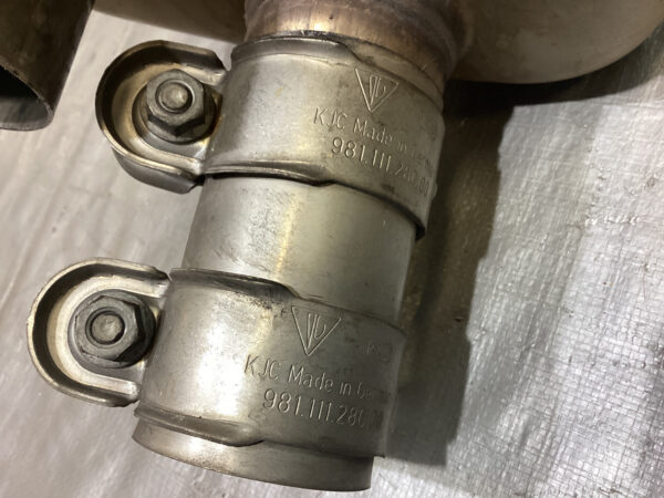 2017-2023 Porsche 718 Boxster Cayman Driver Side Exhaust Muffler / OEM / 58K BC301 - Image 5