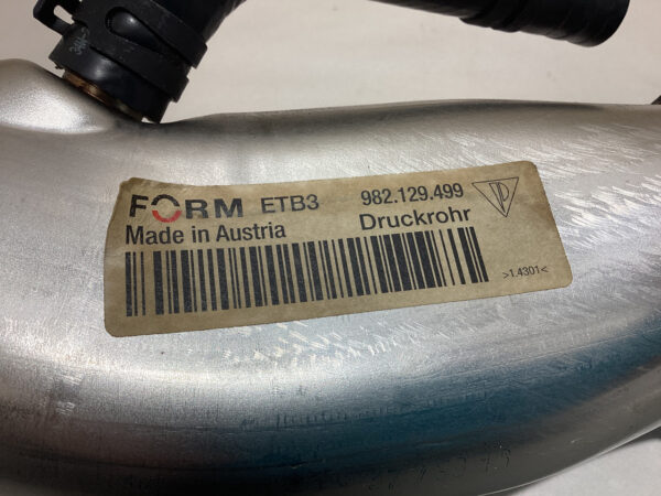 2017-2023 Porsche 718 Boxster Cayman Intercooler Charge Pipe / BC301 - Image 3