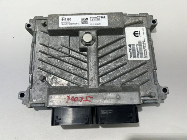 2018-2020 Jeep Wrangler JL 2.0 Engine Control Module ECU / 68292196AD / JL006