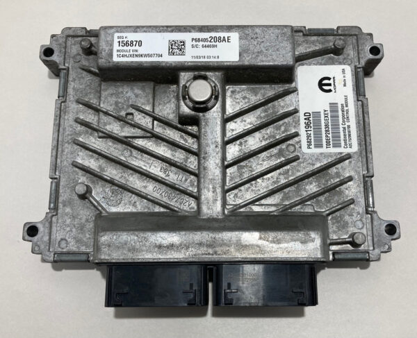2018-2020 Jeep Wrangler JL 2.0 Engine Control Module ECU / 68405208AE / JL007