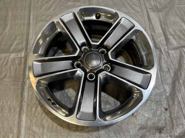 2018-2020 Jeep Wrangler JL Saraha OEM 18x7.5" Wheel Rim / Single / JL009 - Image 5