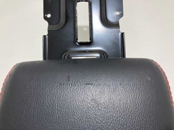 2018-2021 Jeep Wrangler JL Unlimited 4DR Rubicon Black Leather Center Console Lid / Red Stitching / JL008 - Image 5