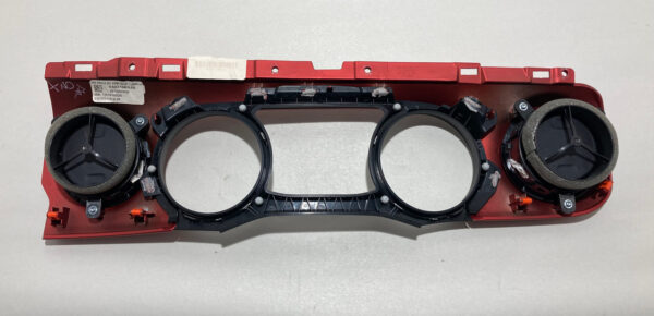 2018-2023 Jeep Wrangler JL Rubicon Cluster Surround / Passenger Dashboard Trim Panels / Red / JL008 - Image 3