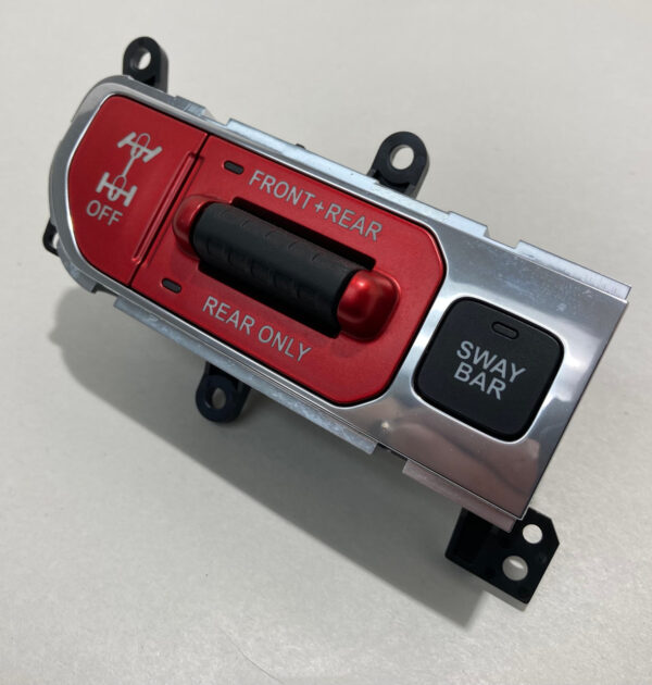 2018-2023 Jeep Wrangler JL Rubicon OEM Transfer Case / Sway Bar Disconnect Switch Panel JL008 - Image 2