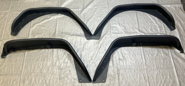 2018-2023 Jeep Wrangler JL Rugged Ridge HD Steel Tube Fenders / Front & Rear / USED / JL009