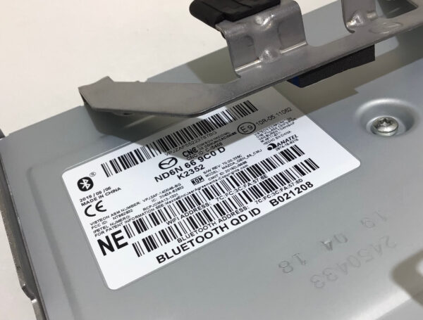 2019-2020 Mazda Mx5 Miata Bose Radio Touchscreen Display / ND6N-66-9C0D / ND017 - Image 4