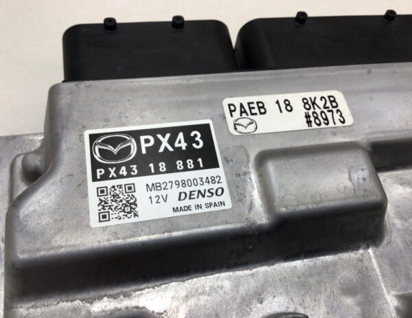 2021 Mazda Mx5 Miata ECU Engine Control Module / PX43 18 881 / ND025 - Image 3