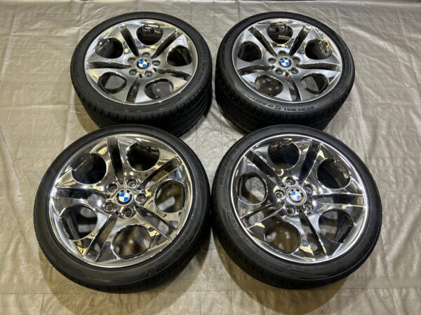 *DAMAGED* 2003-2008 E85 BMW Z4 Style 202 18" Wheels Rims w/ Tires / Set of 4 / Z4053
