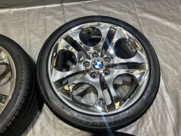 *DAMAGED* 2003-2008 E85 BMW Z4 Style 202 18" Wheels Rims w/ Tires / Set of 4 / Z4053 - Image 3